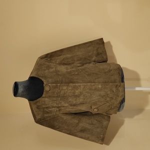 Never worn green suede  jacket